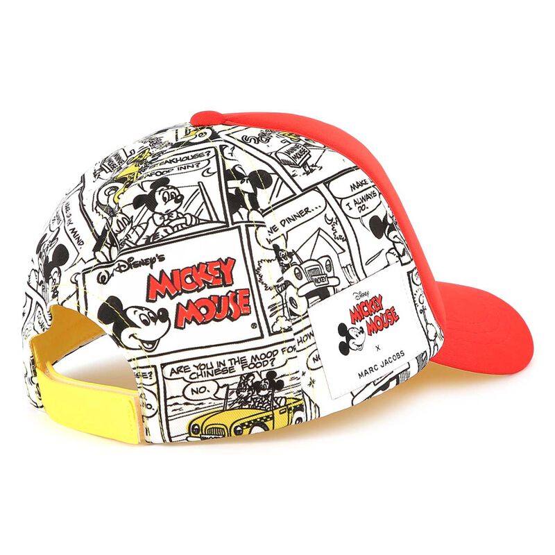 MARC JACOBS Disney Embroidered Cap Red 54-58 image number 1